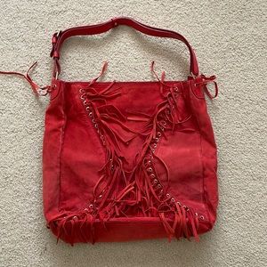 Arezzo - Genuine Suede and Leather Hobo bag ***LIKE NEW***
